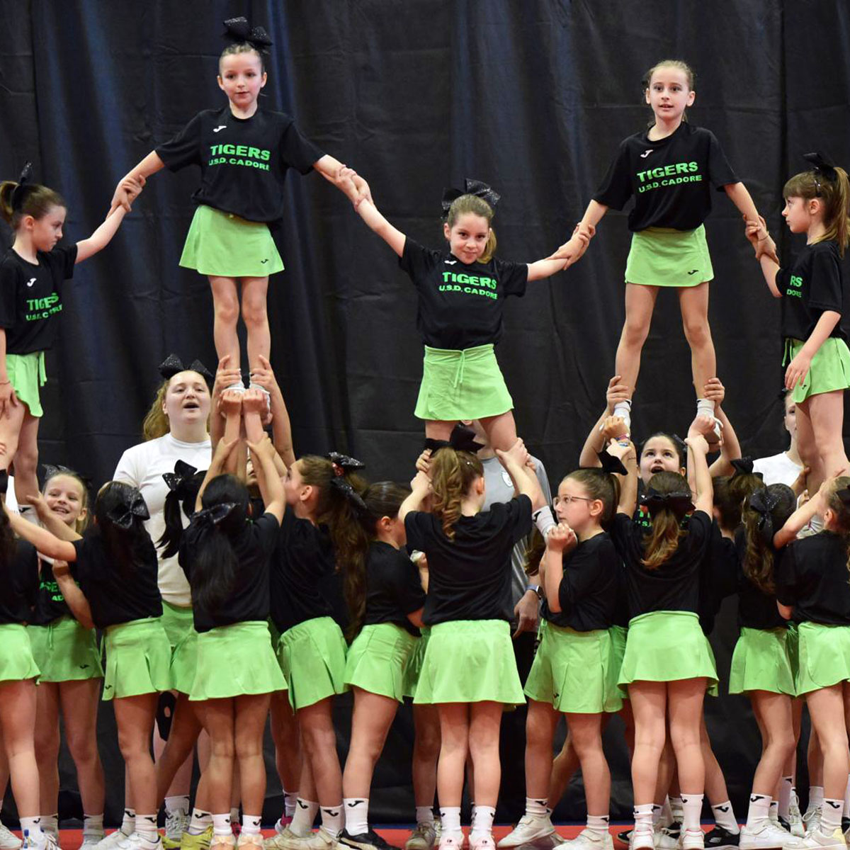 Tigers Cheer Mini -Chearleading a Verona