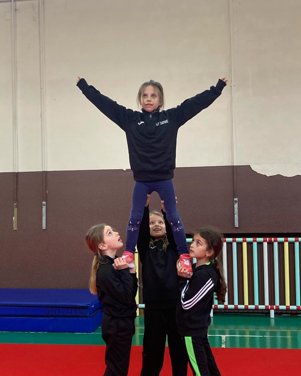 Instagram post from cheerleading.cadore. This post is in position 1.