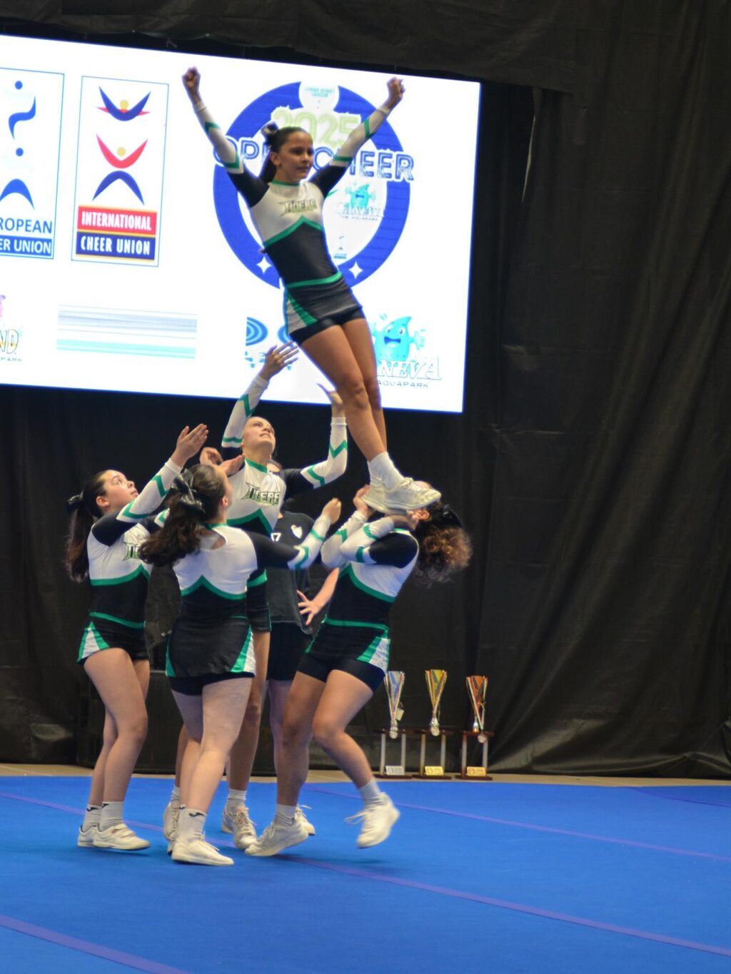 Instagram post from cheerleading.cadore. This post is in position 1.