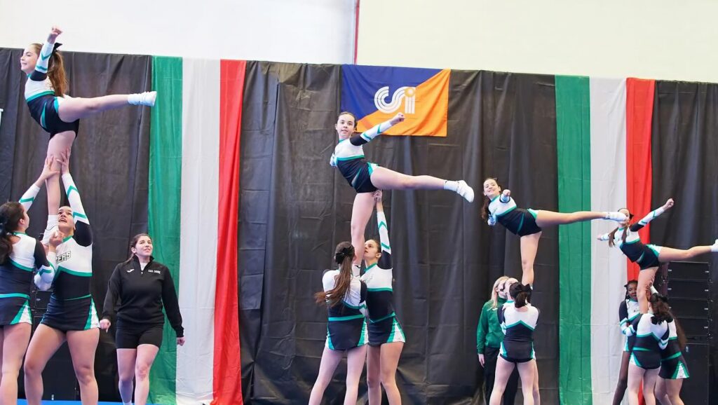 Instagram post from cheerleading.cadore. This post is in position 2.