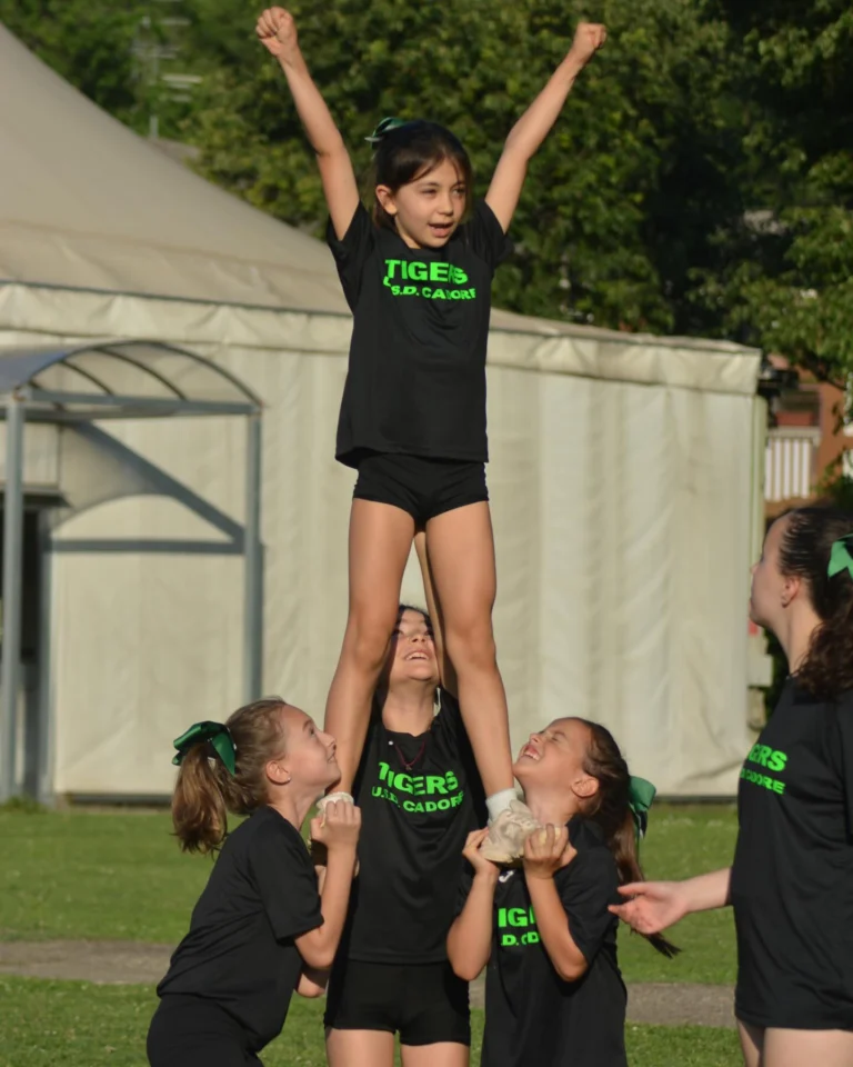 Instagram post from cheerleading.cadore. This post is in position 1.
