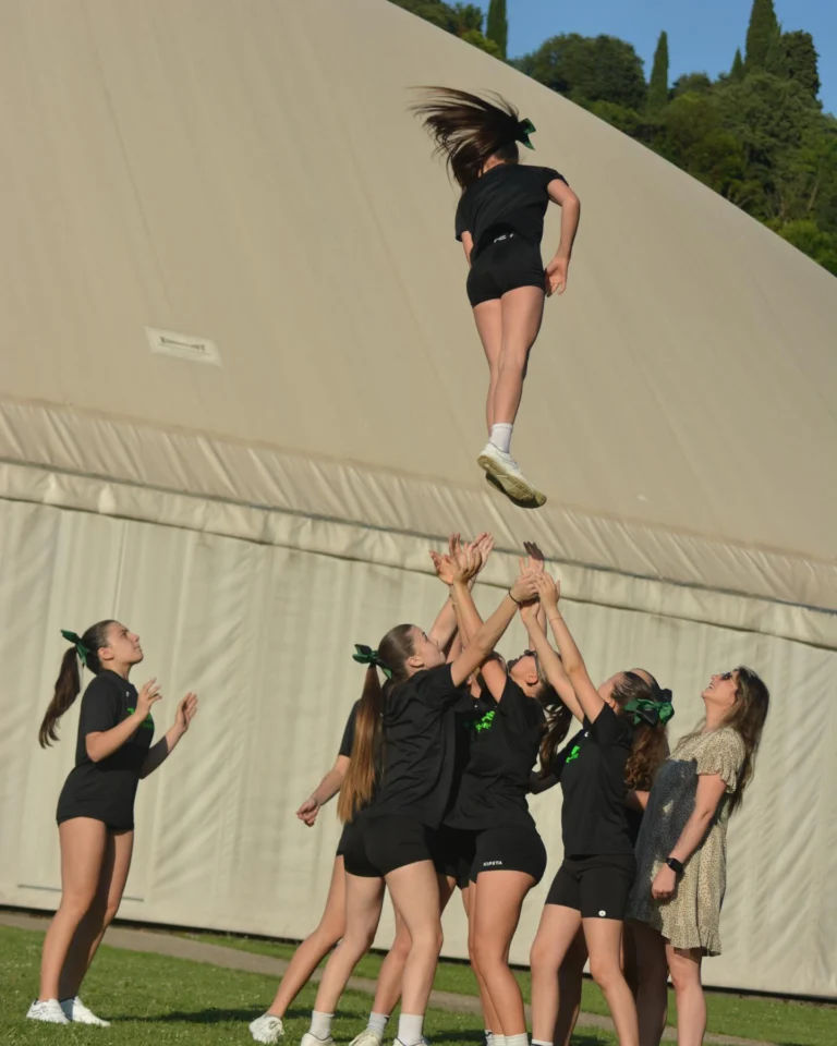 Instagram post from cheerleading.cadore. This post is in position 2.